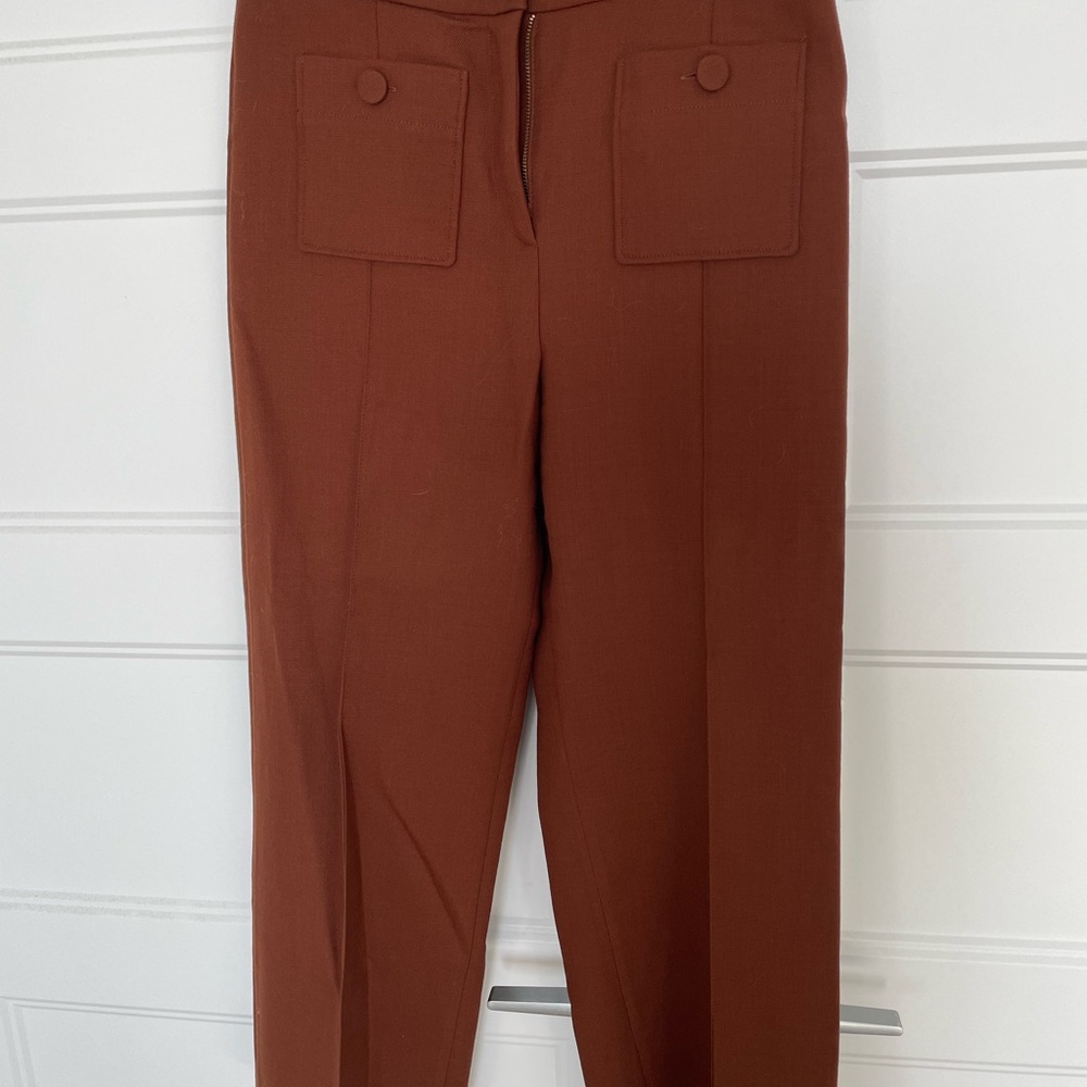 Sezane Hazelnut Dan Trousers
